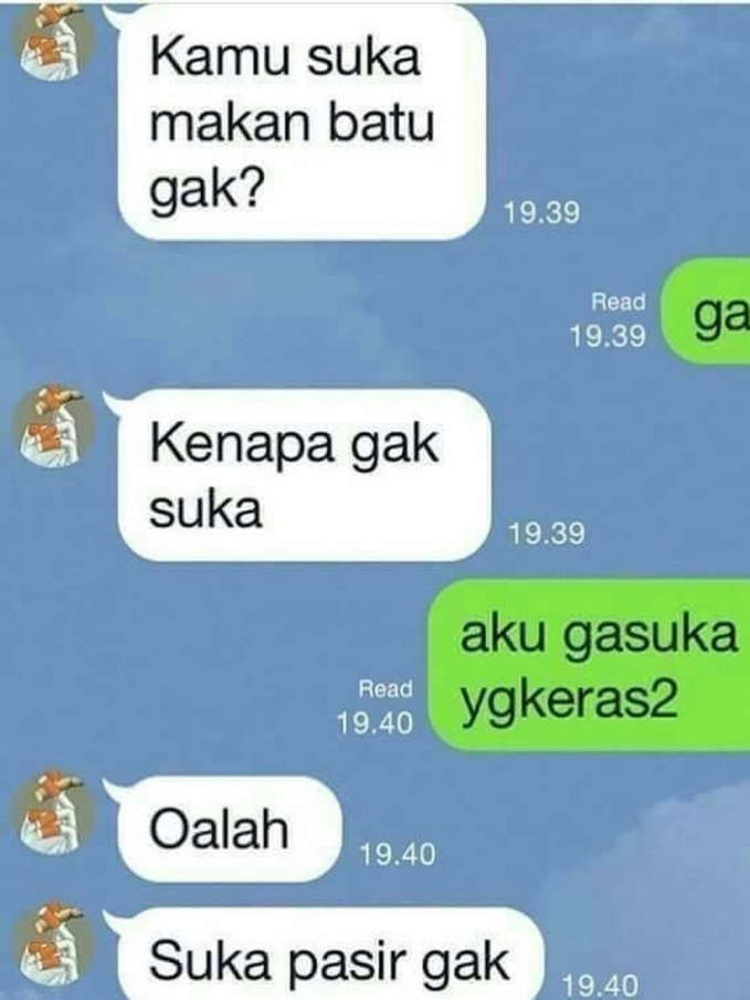 Kocak, 4 Chat Ini Nunjukin Kalo Nyari Bahan Obrolan Tuh Susah Banget